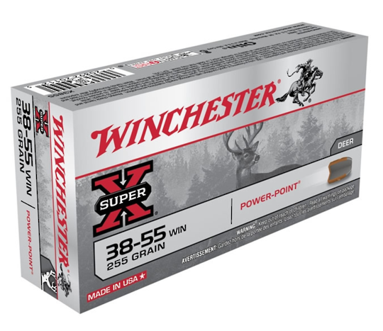 Winchester SuperX 38-55 Win 255gr SP (20rds)